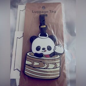 Trending Panda Bear Name Luggage Travel Tag ID NEW NWT